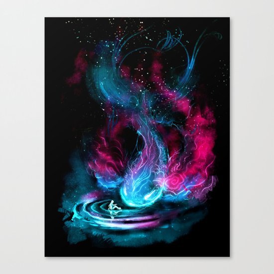The Visitor Canvas Print