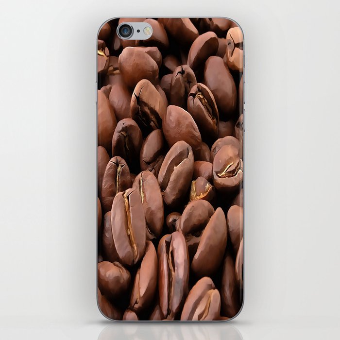  Artistic Roasted Coffee Beans  iPhone Skin