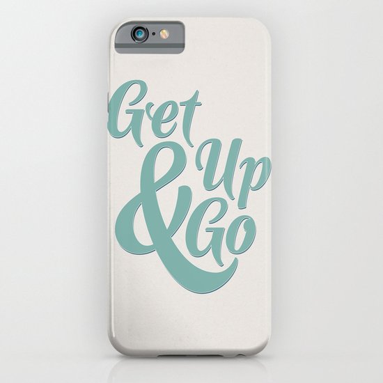 Get Up & Go iPhone & iPod Case