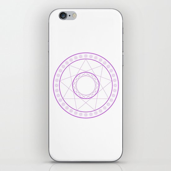 Anime Magic Circle 7 iPhone & iPod Skin