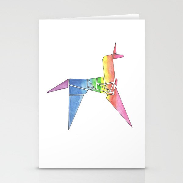 Origami Unicorn - Blade Runner Stationery Cards