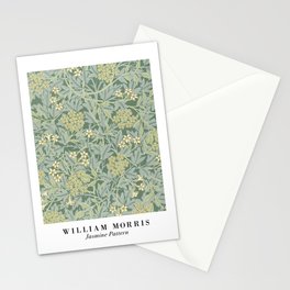 William Morris Jasmine Pattern Poster Stationery Card