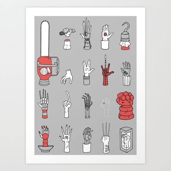 Give Me A Hand Art Print