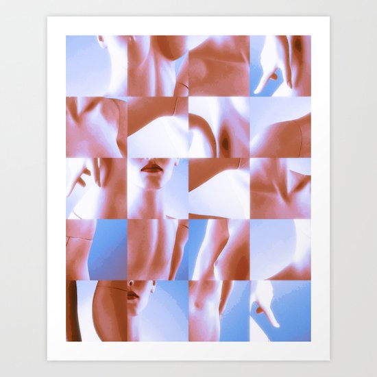 Piece of Me Art Print