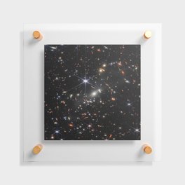 Nasa picture 63 : first deep field by James Webb telescope Floating Acrylic Print