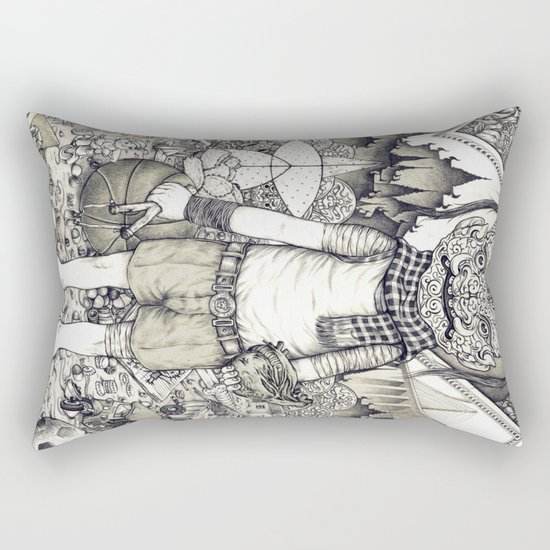 This is me in 1987 Rectangular Pillow