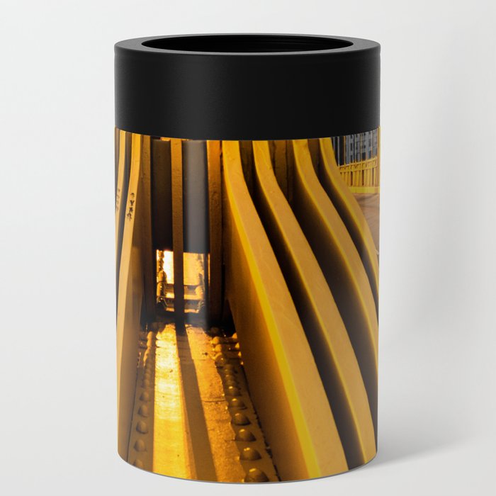 Pittsburgh Pennsylvania City Skyline Bridge Photography Print Can Cooler