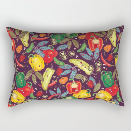 Hot & spicy! Rectangular Pillow