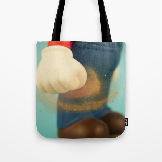 Inner strength in Mario Tote Bag