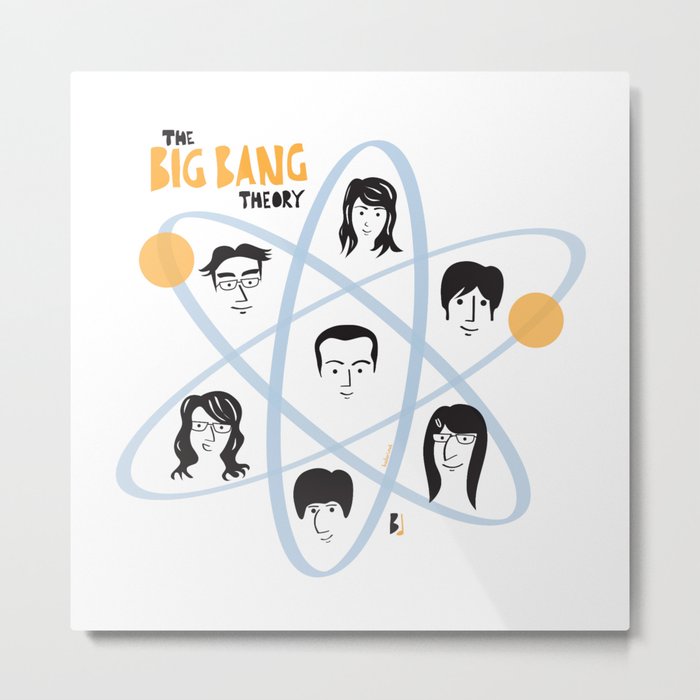 The Big Bang Theory Metal Print