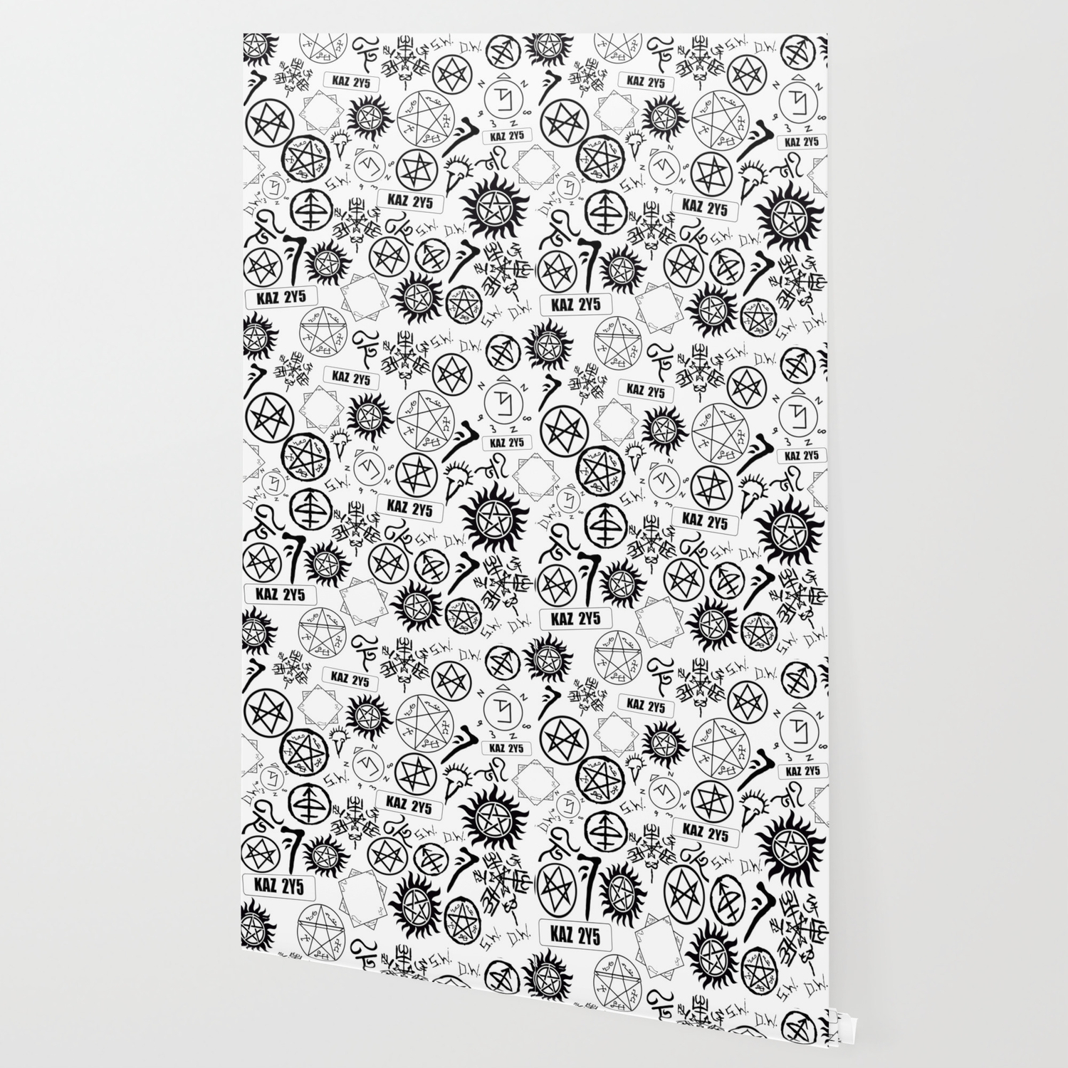 Supernatural Symbols Wallpaper By Lizzie081194 Society6