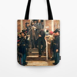 The Last Moments of John Brown - Thomas Hovenden Tote Bag