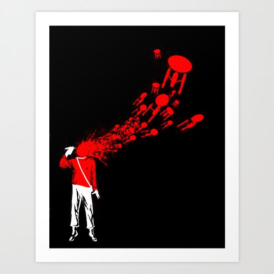 Trekkies in the Attic Art Print