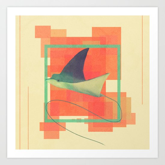 Ray Art Print