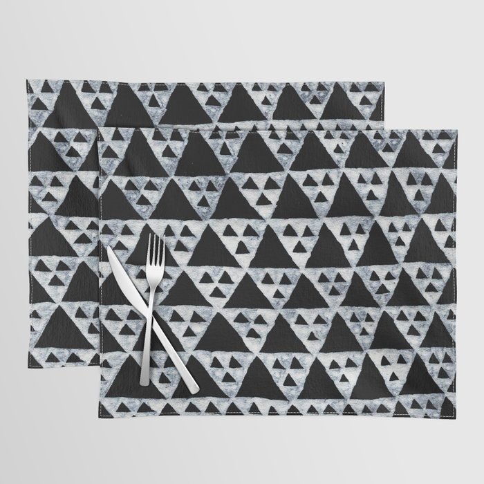 Silver Triangles No. 2 Placemat