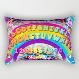1997 Neon Rainbow Spirit Board Rectangular Pillow