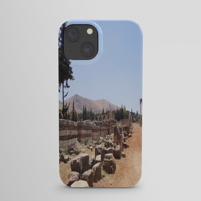 Ruins & Mountains   iPhone Case
