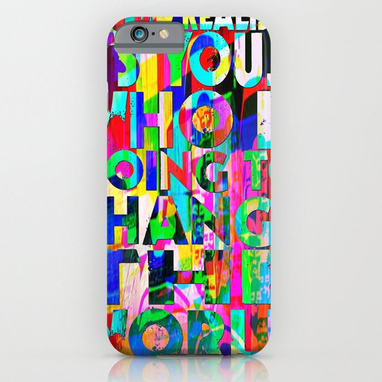 U IS GONNA MAKE CHANGE iPhone & iPod Case