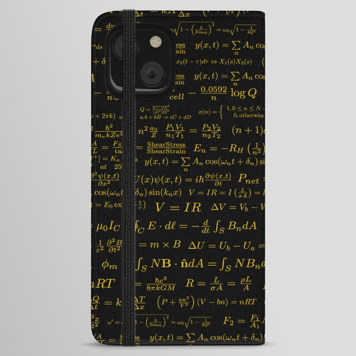 Governing Equations iPhone Wallet Case