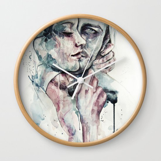 forever yours freckles Wall Clock