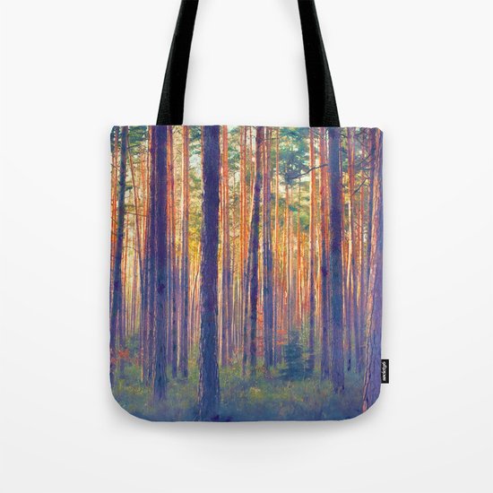 Forest - Filtering light Tote Bag