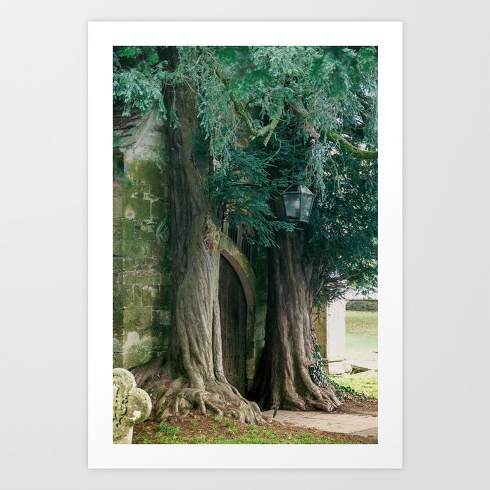 St Edward's Church, Stow-on-the-Wold Art Print