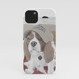 Spaniel at the Beach iPhone Case