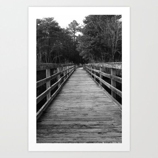 Pier Art Print