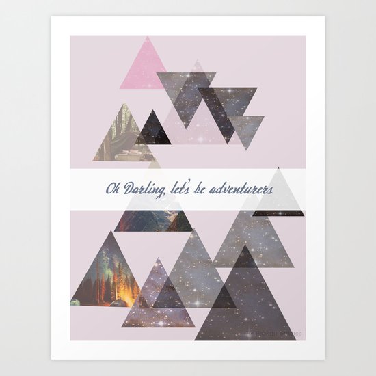 Oh, Darling... Art Print