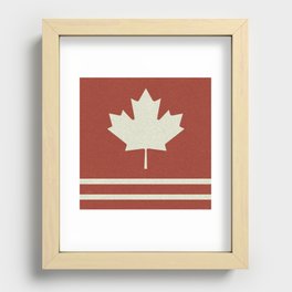 canada 3 Recessed Framed Print