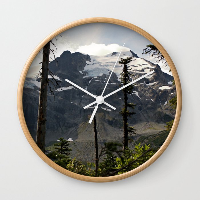 Into the Wild while in Whistler Canada Wall Clock