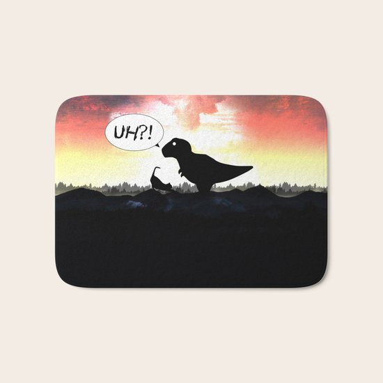 Time Paradox Bath Mat