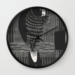 Galah Cockatoos (Rosékaketoe) Wall Clock