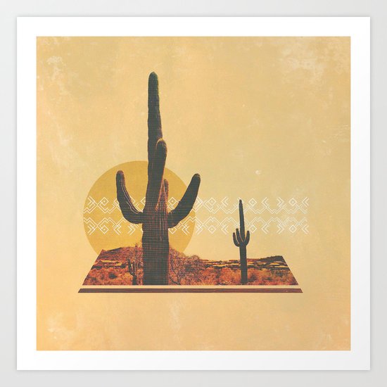 Desert Art Print