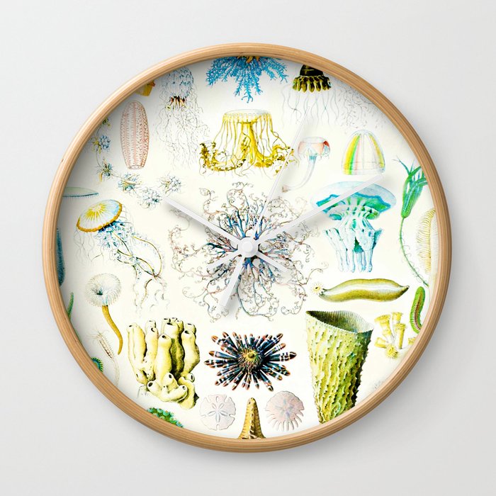 Adolphe Millot "Ocean" 2. Wall Clock