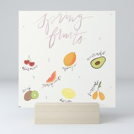 Spring Fruits Mini Art Print