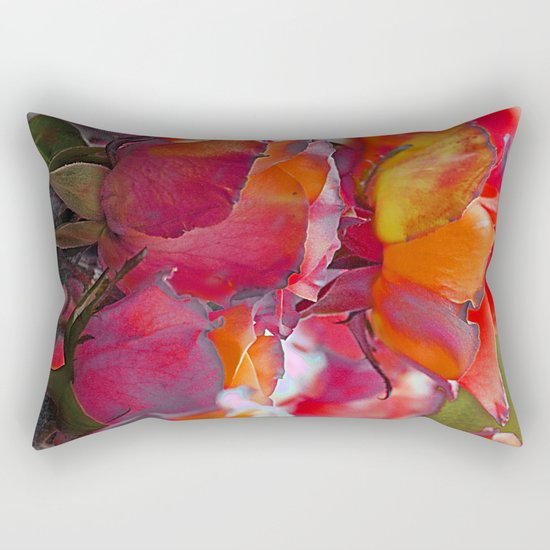 Romantic roses(9). Rectangular Pillow