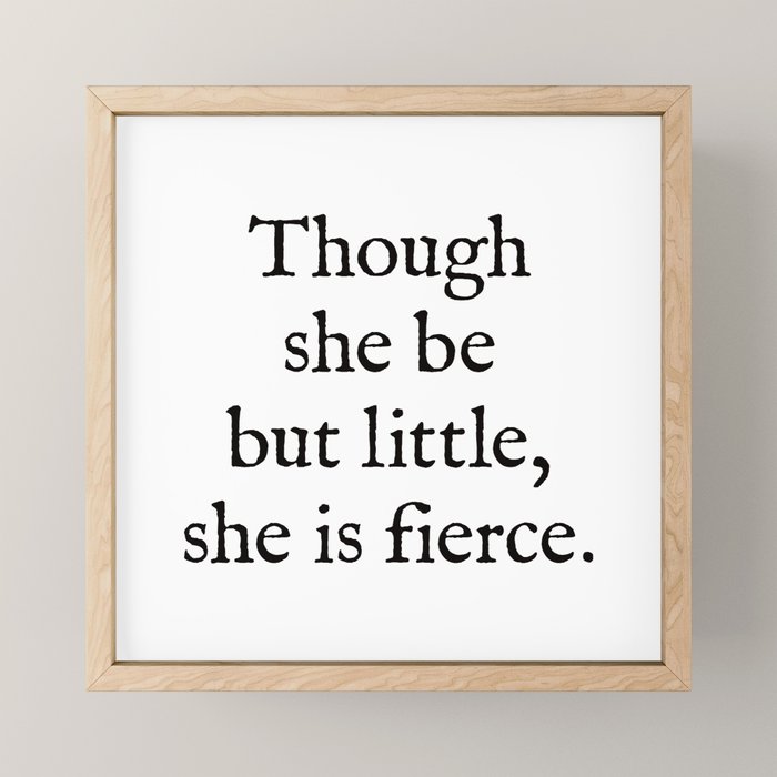Framed Mini Art Print
