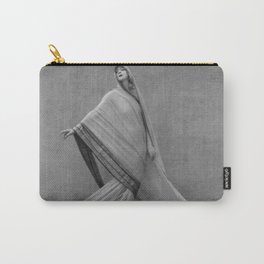 Modern Interpretive Dance, Female Form Fashion black and white photography / photographs Carry-All Pouch