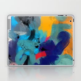 Abstract Expressionism Art Colourful Pattern Laptop & iPad Skin