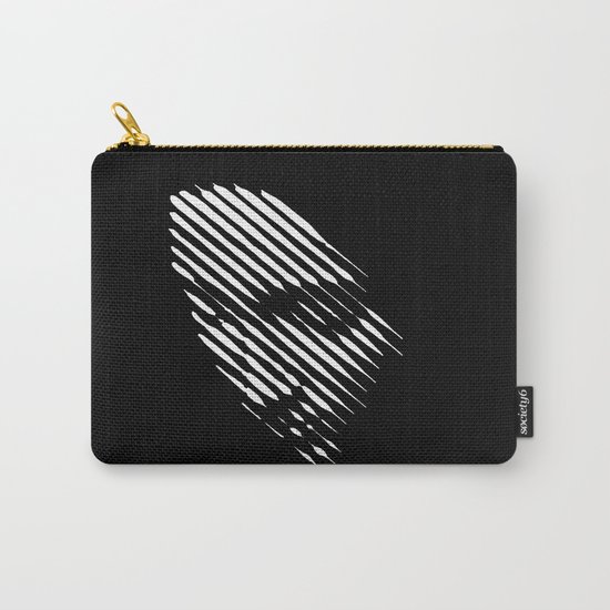 Face Lines Carry-All Pouch