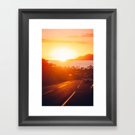 Hawaii Kai Sunset Framed Art Print