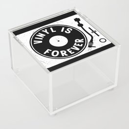Vinyl is forever 80s aesthetic gifts and shirts Acrylic Box