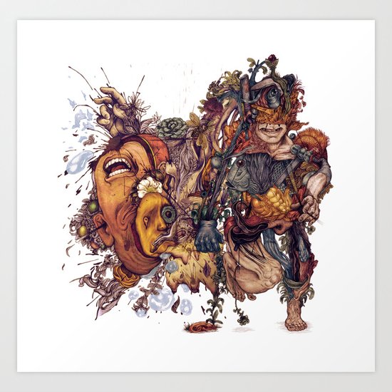 seam imaginations No.2 Art Print