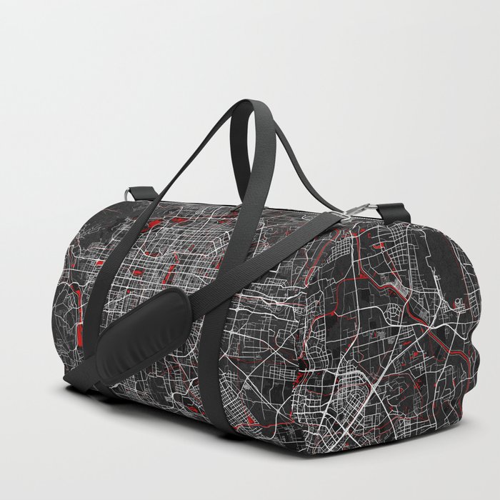 Beijing City Map of China - Oriental Duffle Bag