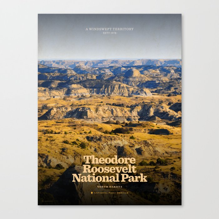 Theodore Roosevelt National Park Canvas Print