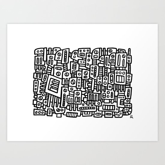 MACEM II - PM Art Print