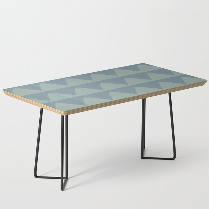 Geometric Pyramid Pattern VII Coffee Table