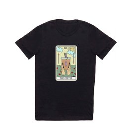 COFFEE READING T Shirt | Vector, Coffee, Future, Graphic Design, Graphicdesign, Funny, Curated, Digital, Food, Tarot 