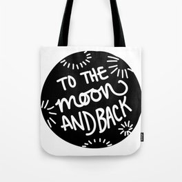 Moon & Back Tote Bag